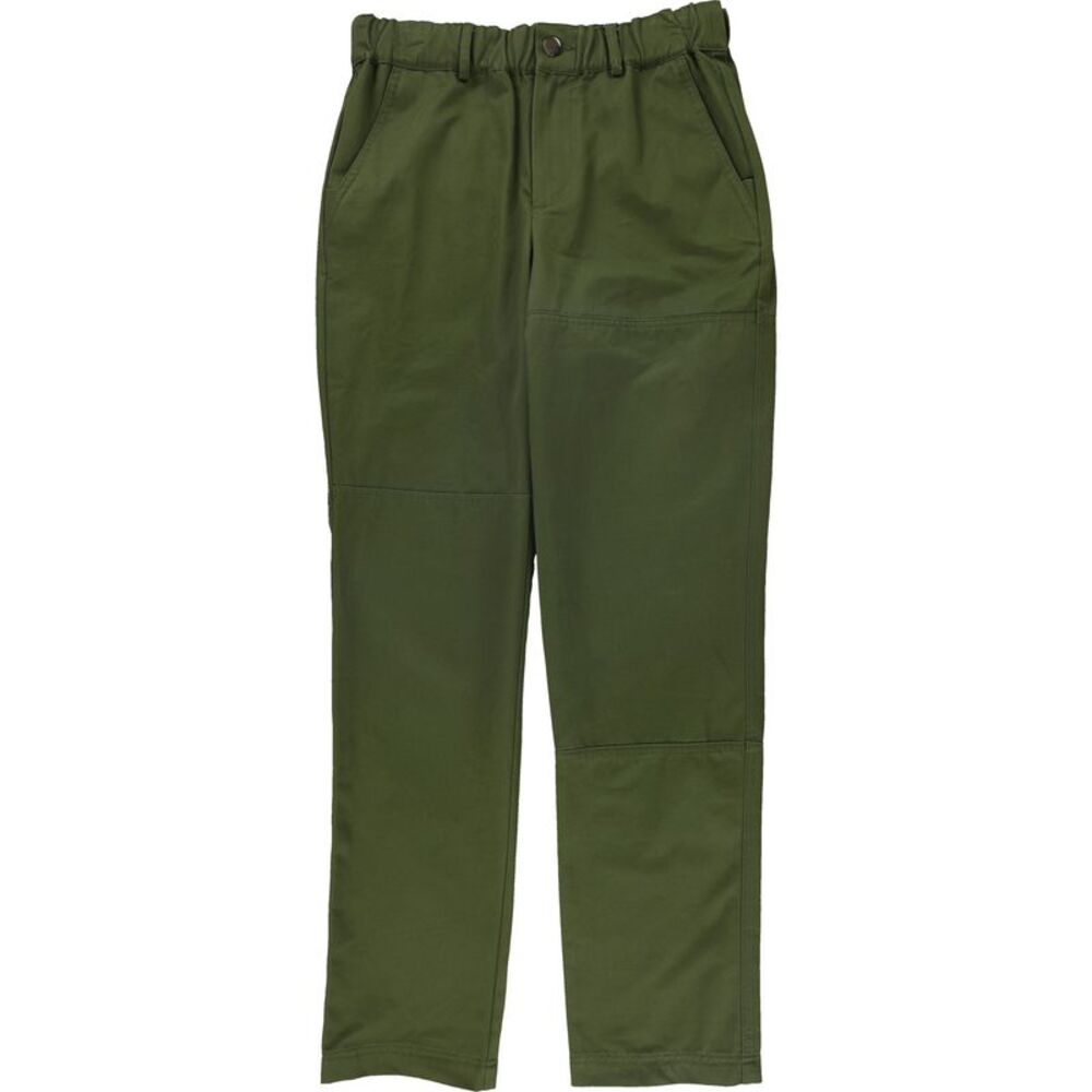 CRWTH Mens Solid Asymmetrical Straight Leg Relaxed Chino Casual Pants, Green,...